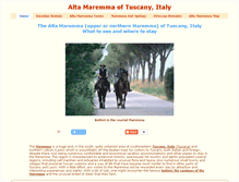 Tablet Screenshot of altamaremma.org